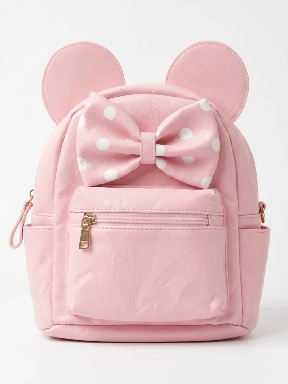 Pink Mouse Ear Kids Backpack Bow Mini Bag